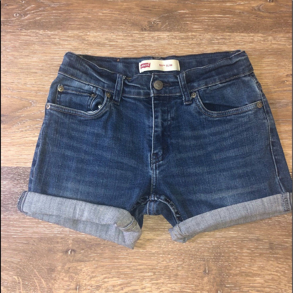 Levi cutoff shorts